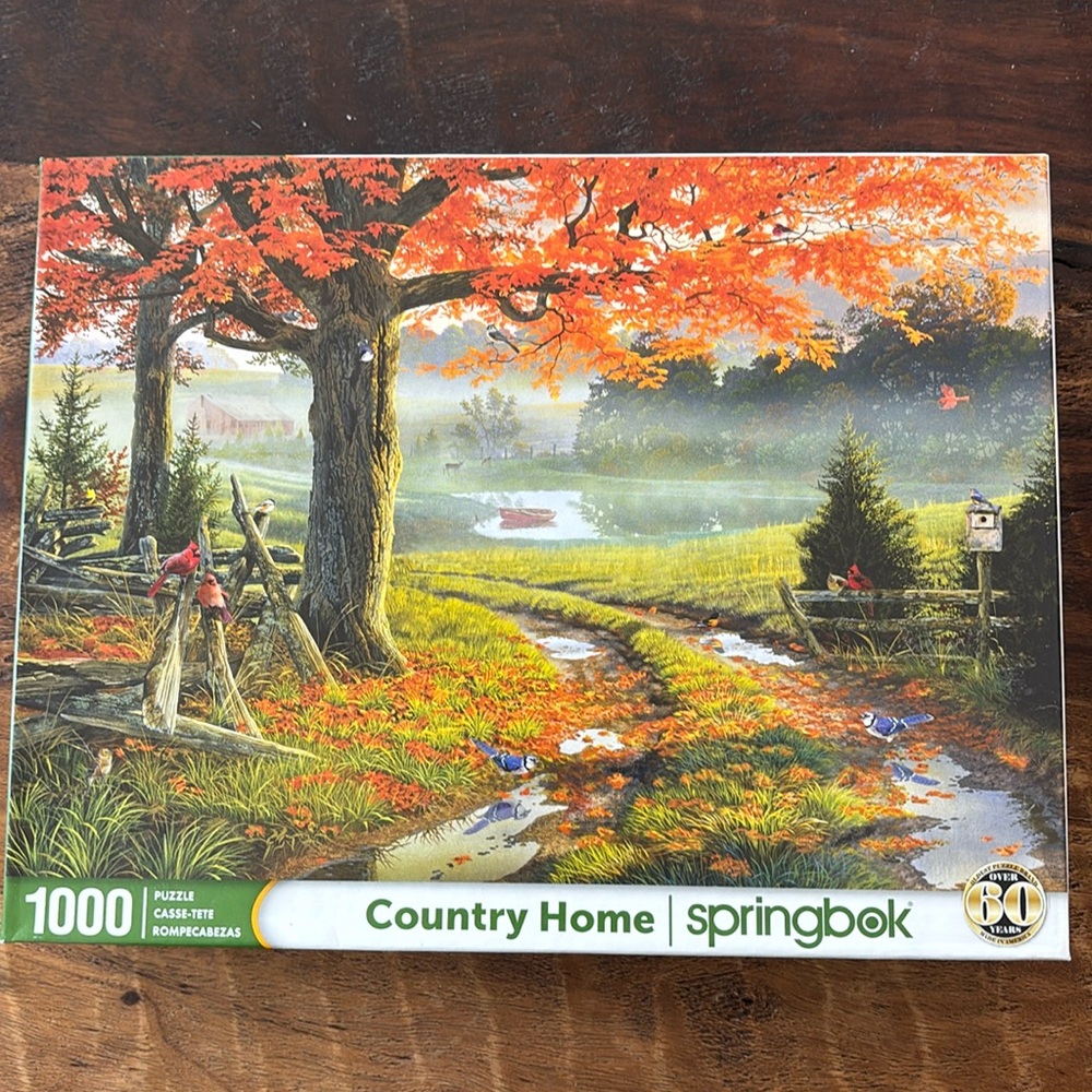 1000 piece Springbok puzzle